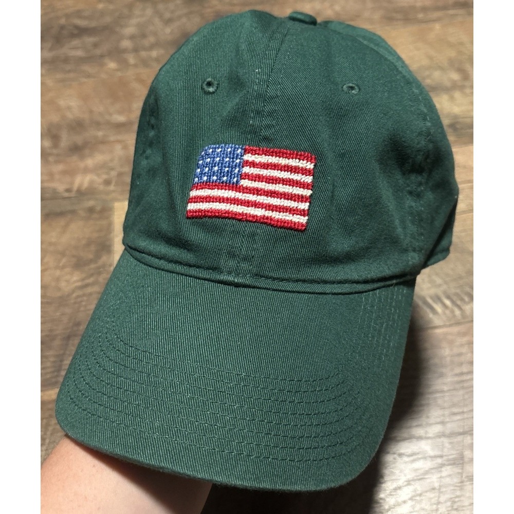 USA Flag Hat Blue Navy One Size Adjustable - Smathers & Branson